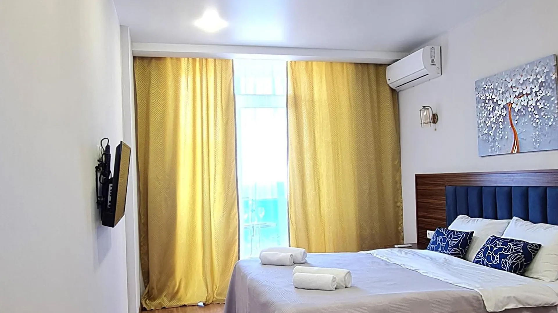 Seaview Charming Studio#7 Free Wi-Fi Kitchen Balcony Batumi Apartmán
